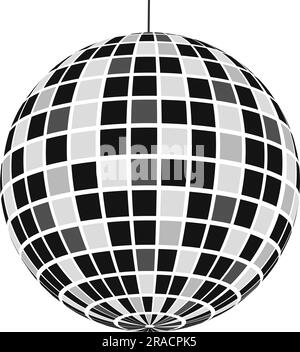 Disco Ball Icon Symbol Nightlife Of 70s Retro Disco Party Vector  Illustration Stock Illustration - Download Image Now - iStock