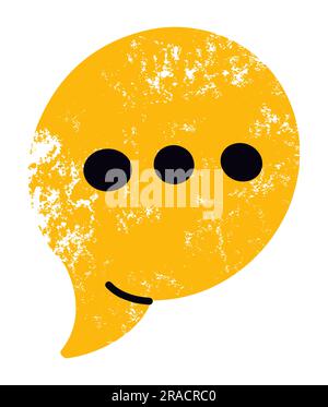 social media icons cartoon hand drawn Stock Vector