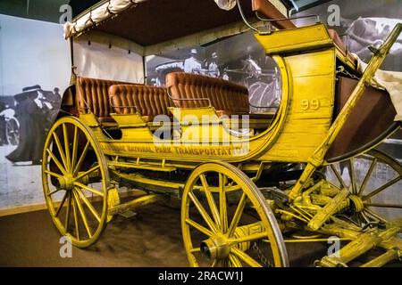 Wyoming, WY, USA - May 10, 2022: The Wyoming State Museum Stock Photo