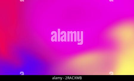 Abstract gradient. Trendy vibrant texture, fashion textile, neon colour, ambient design, screen saver. 3D rendering. Stock Photo