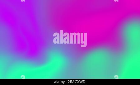 Abstract gradient. Trendy vibrant texture, fashion textile, neon colour, ambient design, screen saver. 3D rendering. Stock Photo