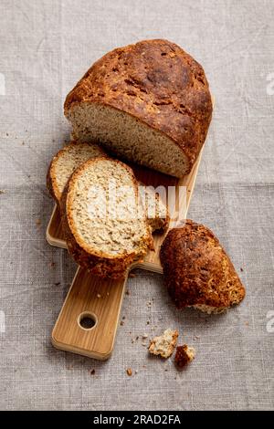 Spelt bread loaf Stock Photo