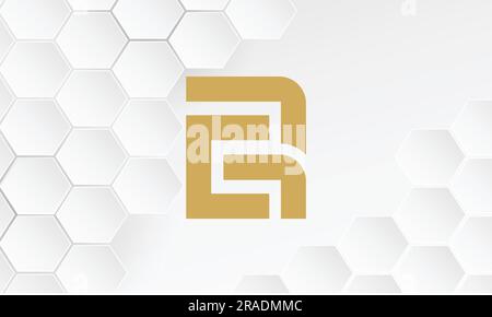C R, R C, Abstract Letters Logo Monogram Stock Vector