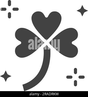Irish Icon image. Suitable for mobile application. Stock Vector