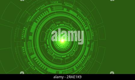 A bright technological background for your best designs Stock Vector