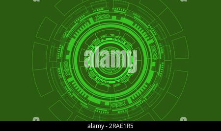 A bright technological background for your best designs Stock Vector