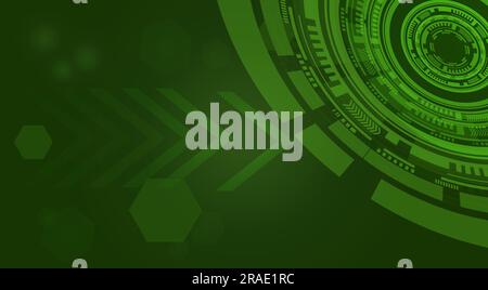A bright technological background for your best designs Stock Vector