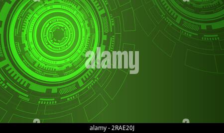 A bright technological background for your best designs Stock Vector