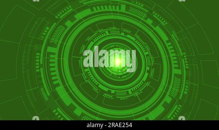 A bright technological background for your best designs Stock Vector