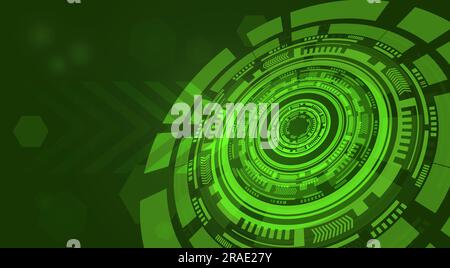 A bright technological background for your best designs Stock Vector