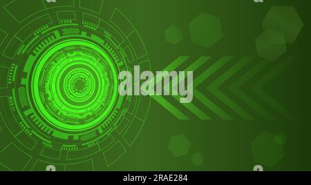 A bright technological background for your best designs Stock Vector