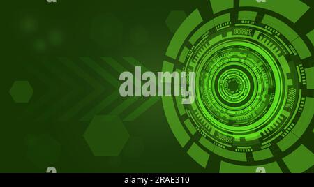 A bright technological background for your best designs Stock Vector