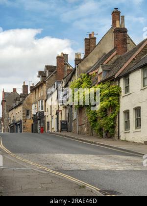 The Smoking Dog public house in the High Street, Malmesbury, Wiltshire. Stock Photo