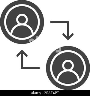 References Icon Image. Stock Vector