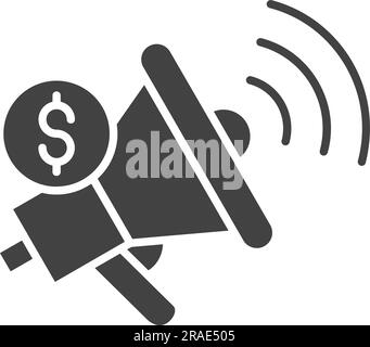 Rupor Icon image. Suitable for mobile application. Stock Vector