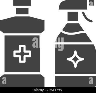 Hygiene Products Icon Image. Stock Vector