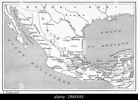 Toltec migration map, Mexico. North America. Trip To The Yucatan And ...