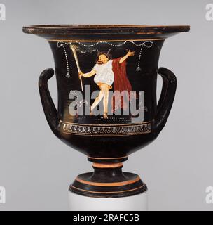 Terracotta calyx-krater (mixing bowl) Period: Late Classical Date: ca ...