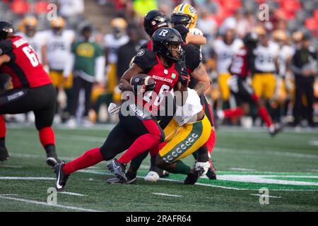 OTTAWA ON JUNE 30 Ottawa Redblacks running back De Montre