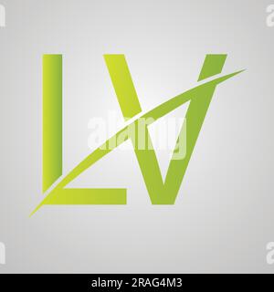 Initial LV letter Logo Design vector Template. Abstract Letter LV logo  Design Stock Vector Image & Art - Alamy