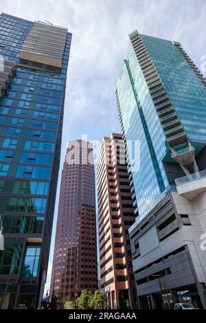 Alina Los Angeles residences, the TCW Tower the Federal Bank Building ...