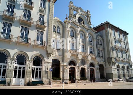Curia Palace, historic early 20th-century hotel and spa with manicured gardens, Anadia, Portugal Stock Photo