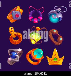 Pawn Or Thrift Shop Mobile App Page Onboard Screen Template Owner Character  Looking On Gold Ring With Precious Gem Stock Illustration - Download Image  Now - iStock