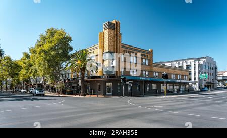 Tamworth, New South Wales, Australia - Historical Central Hotel building Stock Photo