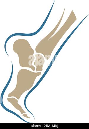 Bones icon logo design illustration Stock Vector