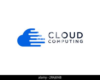 Cloud Logo vector design Template. Stock Vector