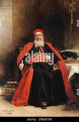 Le cardinal Charles Lavigerie 1888 by Leon Bonnat Stock Photo