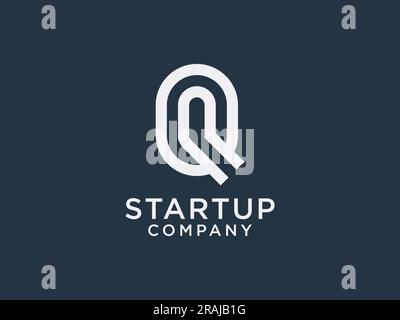Initial Q Letter Logo Design Vector Template. Monogram and Creative Alphabet Q Letters icon Illustration Stock Vector