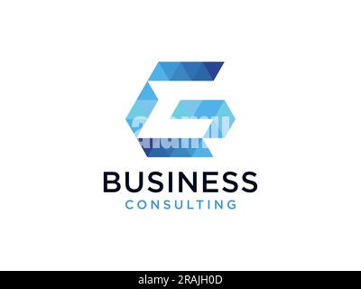 Initial Letter G Logo. Usable for Business and Branding Logos. Flat Vector Logo Design Template Element Stock Vector