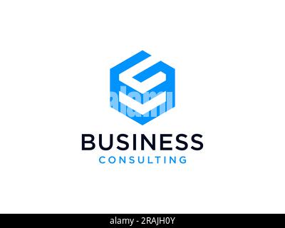 Initial Letter G Logo. Usable for Business and Branding Logos. Flat Vector Logo Design Template Element Stock Vector