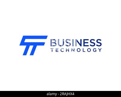 T letter logo design . TT monogram initials letter logo concept. T icon design. TT elegant and Professional white color letter icon design on black ba Stock Vector