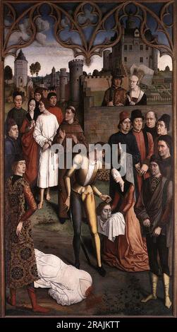 Justice of the Emperor Otto: The Execution of the Innocent Count 1475 by Dirk Bouts Stock Photo