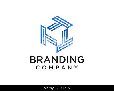 T letter logo design on white background. TT monogram initials letter logo concept. T icon design Stock Vector