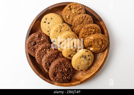 Cookies on a white background Stock Photo