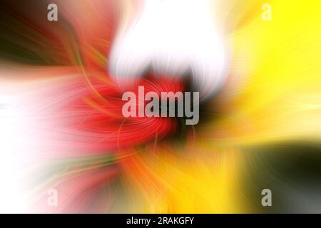 Twisted lines, colorful background, blurred colorful lines in the background. Beautiful, abstract background Stock Photo