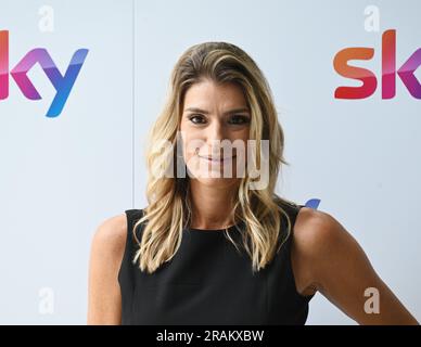 Milan, Italy. 04th July, 2023. Milan, Italy SKY presentation of next season and new projects Entertainment, Cinema, Sport & News In photo:Francesca Piccinini Credit: Independent Photo Agency/Alamy Live News Stock Photo