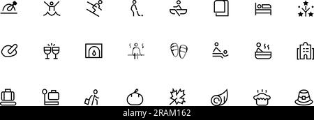 Holiday, christmas, halloween, easter icons. isolated line icon vector illustration Stock Vector