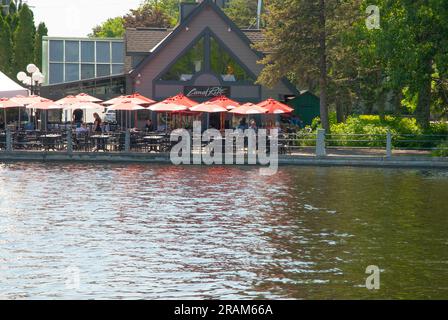 Canal Ritz along the Rideau Canal, Spring Time, Ottawa, Ontario, Canada ...