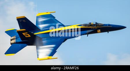 The amazing jets flying overhead. Stock Photo