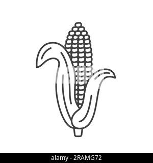 corn cob icon- vector illustration Stock Vector
