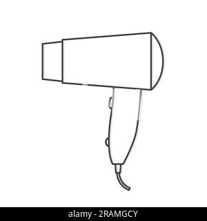 hair dryer icon- vector illustration Stock Vector