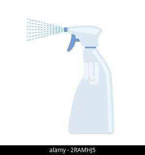 cleaning spray bottle icon- vector illustration Stock Vector