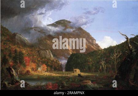 The Notch of the White Mountains (Crawford Notch) 1839 by Thomas Cole Stock Photo