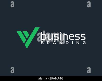 letter V logo design. Luxury abstract victory logotype. Creative elegant vector monogram symbol Stock Vector