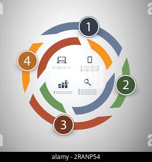 Infographic Design Stock Vector