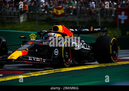 Red Bull Rng Red Bull driver Max Verstappen of the Netherlands arrives to the ...